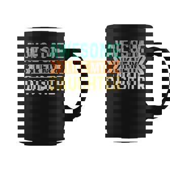 Awesome Like My Daughter Fathers Day Gift From Daughter Coffee Mug - Thegiftio