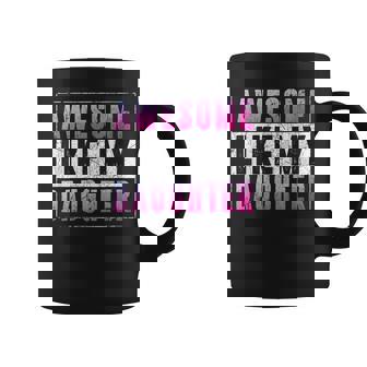 Awesome Like My Daughter Funny Fathers Day Parents Day Coffee Mug - Thegiftio