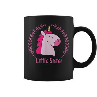 Awesome Little Sister Unicorn Kids Coffee Mug | Mazezy