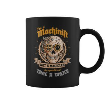 Awesome Machinist Clockwork Steampunk Machine Operator Gift Gift For Mens Coffee Mug | Mazezy