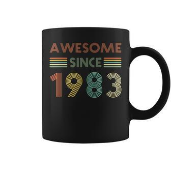 Awesome Since 1983 40Th Birthday 40 Years Old Vintage Retro Coffee Mug | Mazezy