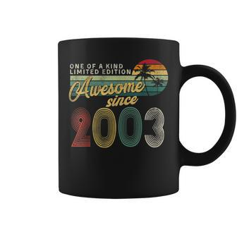 Awesome Since 2003 Limited Edition 20 Year Old 20Th Birthday Coffee Mug - Seseable