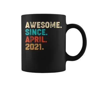Awesome Since April 2021 2Nd Birthday 2 Years Old Coffee Mug | Mazezy