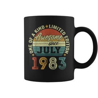 Awesome Since July 1983 40 Year Old 40Th Birthday Gifts Coffee Mug | Mazezy
