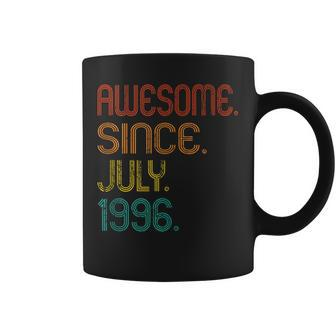 Awesome Since July 1996 27Th Birthday 27 Years Old Vintage Coffee Mug - Seseable
