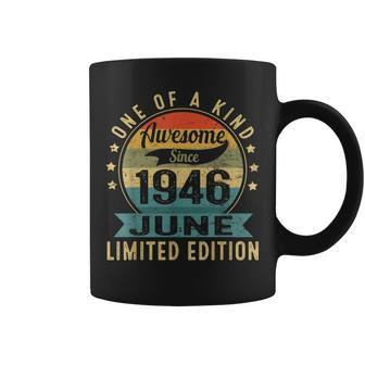 Awesome Since June 1946 Vintage 77Th Birthday 77 Year Old Coffee Mug | Mazezy
