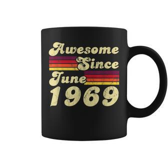 Awesome Since June 1969 50Th Birthday Retro Gift Coffee Mug | Mazezy