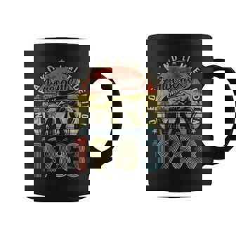 Awesome Since May 1983 Vintage 40Th Birthday Gifts For Women Coffee Mug - Thegiftio UK