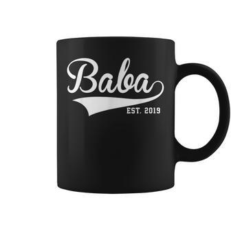 Baba Established 2019 Grandpa Gift Fathers Day Coffee Mug | Mazezy