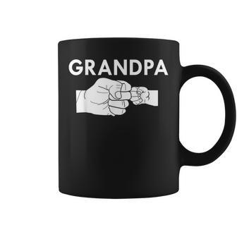 Baby Announcement First Time Grandpa Gift For Mens Coffee Mug | Mazezy