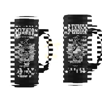 Bad Grandmas Club Retro Skull Mom Life Everyday Streetwear Coffee Mug - Seseable