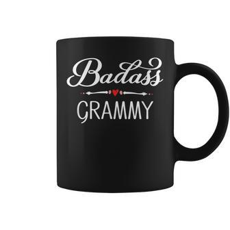 Badass Grammy Funny Gift For Grandmother Coffee Mug - Seseable