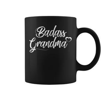 Badass Grandma Nana Funny Grandma Mom Coffee Mug | Mazezy AU