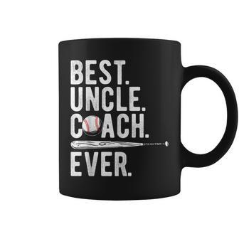 Baseball Best Uncle Coach Ever Proud Dad Daddy Fathers Day Gift For Mens Coffee Mug | Mazezy