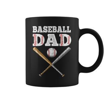 Baseball Lover For Father Baseball Dad Coffee Mug | Mazezy