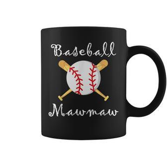 Baseball Mawmaw Grandsons Game Day Gifts To Cheer Grandma Coffee Mug | Mazezy