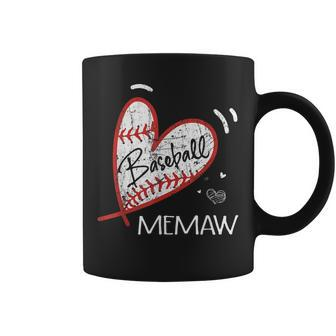 Baseball Memaw For Grandma Women Mothers Day Gifts Coffee Mug | Mazezy