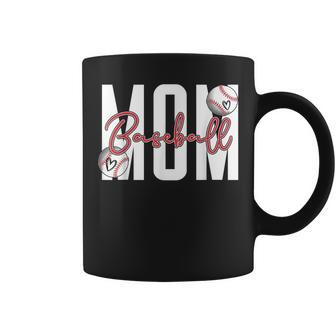 Baseball Mom Letter Print Mama Mothers Day Baseball Lover Coffee Mug | Mazezy