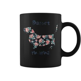 Basset Hound Gifts For Women Mama Mom Mother Grandma Coffee Mug - Seseable