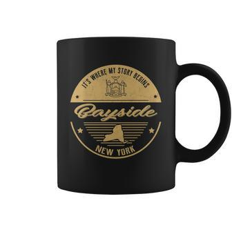 Bayside New York Its Where My Story Begins Coffee Mug - Seseable