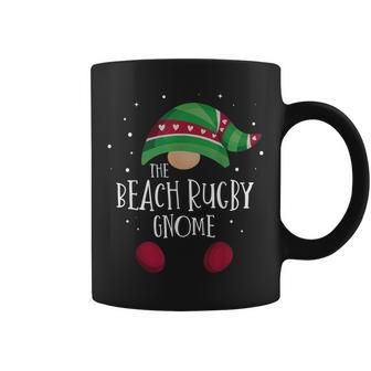 Beach Rugby Gnome Passender Weihnachtspyjama Tassen - Seseable