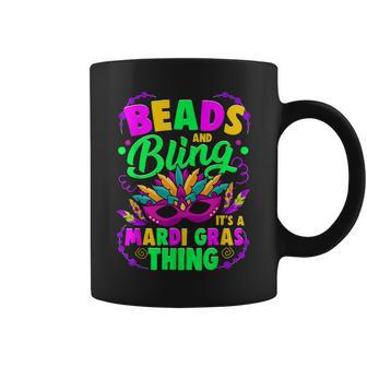 Beads Amp Bling Its A Mardi Gras Thing Cool Coffee Mug - Seseable