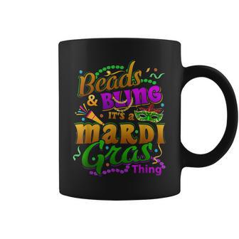 Beads And Bling Its A Mardi Gras Thing Carnival Costume Coffee Mug - Seseable