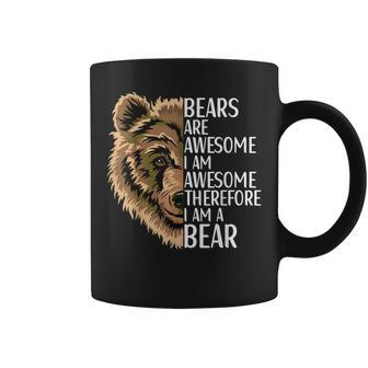 Bear Apparel Grizzly Wildlife Animal For Men Women Kids Coffee Mug | Mazezy