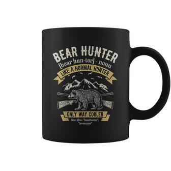 Bear Hunter Vintage Hunting Funny Hunters Definition Coffee Mug - Thegiftio UK
