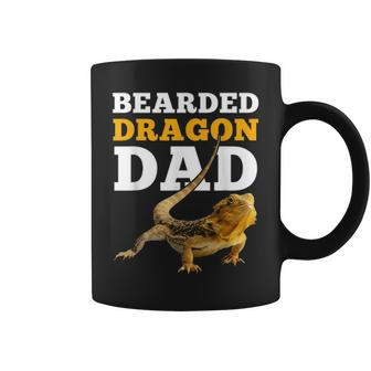 Bearded Dragon Dad Fathers Day Birthday Animal Loves Gifts Coffee Mug - Seseable