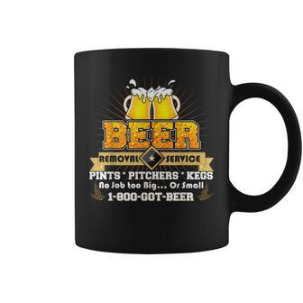 Beer Removal Service No Job Is Too Big Or Small Beer Lover Coffee Mug | Mazezy