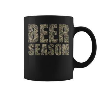 Beer Season 2 - Camo Funny Deer Hunter Hunting Coffee Mug - Seseable