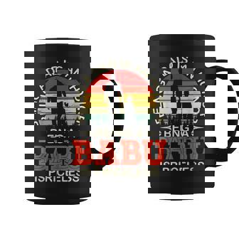 Being A Dad Is An Honor Being A Babu Is Priceless Grandpa Coffee Mug - Thegiftio UK