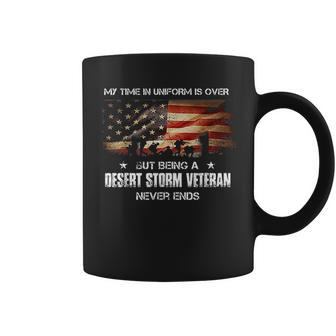 Being A Desert Storm Veteran Never End Coffee Mug - Thegiftio UK