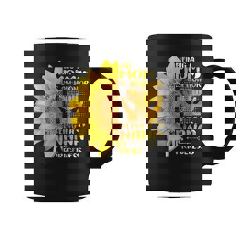 Being A Mom Is An Honor Being A Nana Is Priceless Sunflower 2871 Coffee Mug - Seseable