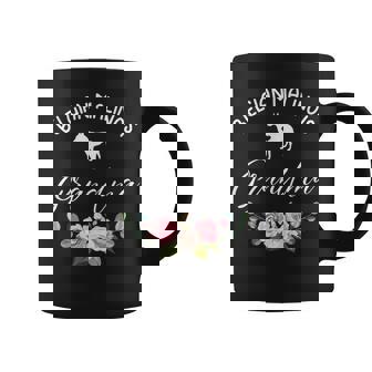 Belgian Shepherd Malinois Dog Grandma Silhouette Mothers Day Coffee Mug | Mazezy