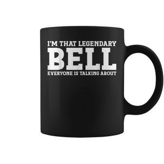 Bell Surname Funny Team Family Last Name Bell Coffee Mug | Mazezy