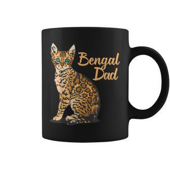 Bengal Cat Dad I Domestic Family Animal | Friend Coffee Mug | Mazezy