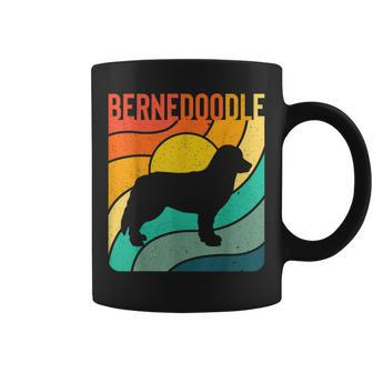 Bernedoodle Vintage Retro Dog Lover Mom Dad Gift Coffee Mug - Seseable