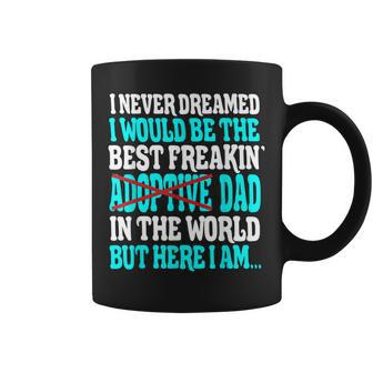 Best Adoptive Dad In The World Adoption Dad Gift For Mens Coffee Mug | Mazezy