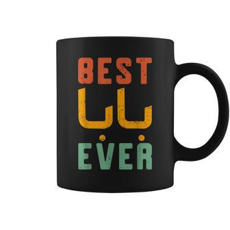 Best Baba Ever Colorful Vintage Lettering Father Design Coffee Mug - Seseable