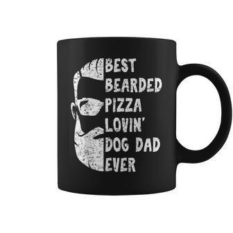 Best Bearded Pizza Loving Dog Dad Ever Vintage Birthday Gift For Mens Coffee Mug | Mazezy