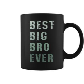 Best Big Bro Ever Brother Brotherhood Family Coffee Mug - Seseable