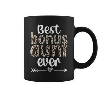 Best Bonus Aunt Ever Step Auntie Bonus Auntie Coffee Mug - Seseable
