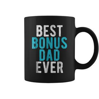 Best Bonus Dad Ever Step Dad Fathers Day Gift Gift For Mens Coffee Mug | Mazezy