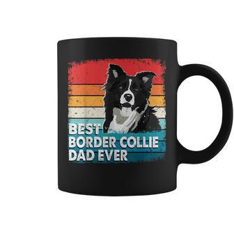 Best Border Collie Dog Dad Ever Funny Dog Lovers Gift Gift For Mens Coffee Mug | Mazezy