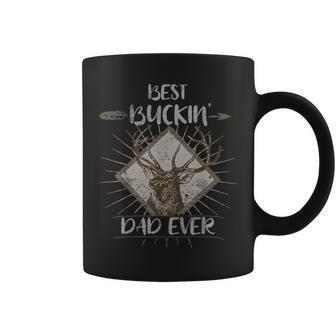 Best Buckin Dad Ever Fathers Day Papa Gift Granddad Gift For Mens Coffee Mug | Mazezy