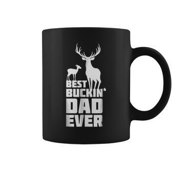 Best Buckin Dad Ever T | Gift Deer Hunting Father Gift For Mens Coffee Mug | Mazezy
