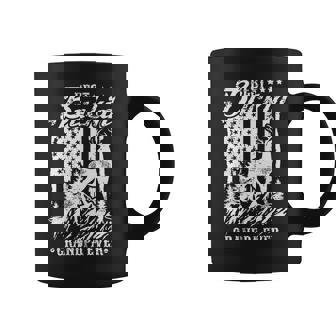 Best Buckin Grandpa Ever Deer Hunting Fathers Day Gift For Mens Coffee Mug | Mazezy