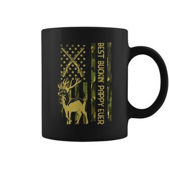 Best Buckin Pappy Ever Deer Hunting Bucking Christmas Gift For Mens Coffee Mug - Seseable